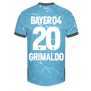 Bayer Leverkusen Alejandro Grimaldo #20 Tredje trøje 2023-24 Kort ærmer